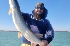 Terry Huntley, Windsor, ON, 45-incher, Lake St. Clair.